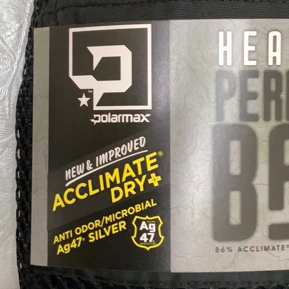 PolarMax (4) BASELAYER Zip Mock Heavy Weight - Dk Navy - Picture 9 of 12